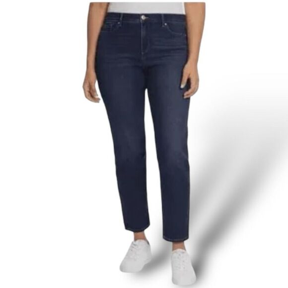Anthropology Ella Moss Straight-Leg Jeans Sz 12 - Picture 1 of 12